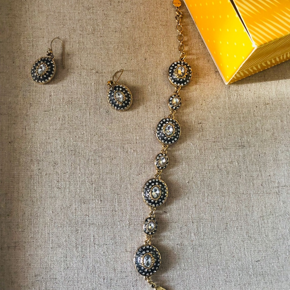 Earring and bracelet